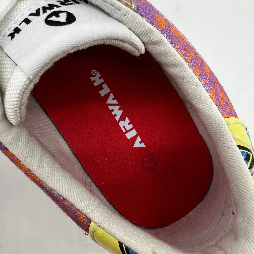 AIRWALK Alya Sneakers Shoes for Women Multi colored graphic design Size 6.5M